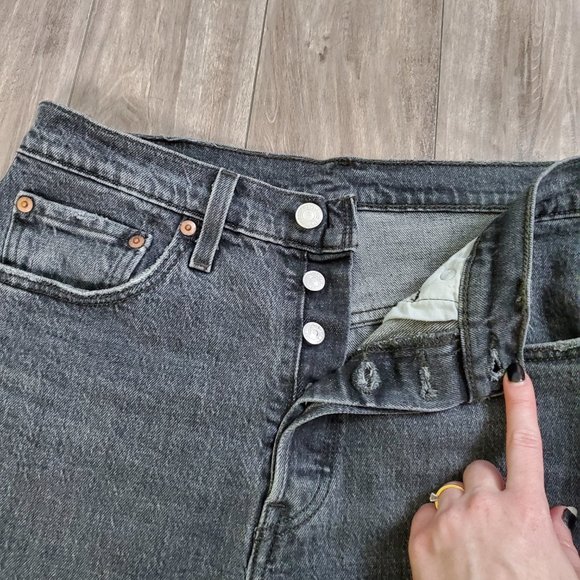 Levis 501 skinny - Dark wash Color Cabo Torna - Picture 4 of 9